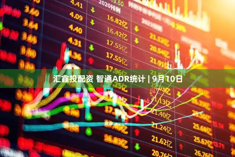 汇鑫投配资 智通ADR统计 | 9月10日